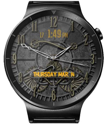 Steam Punk HD Watch Face Widget & Live Wallpaper screenshot 12