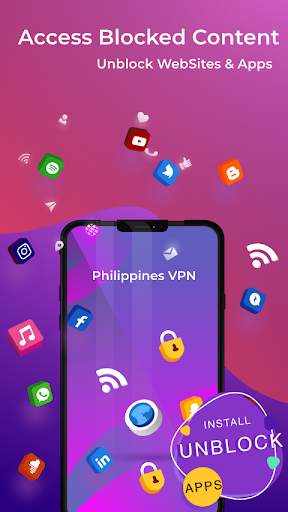 Philippines VPN - Free VPN Proxy & Secure Service screenshot 3