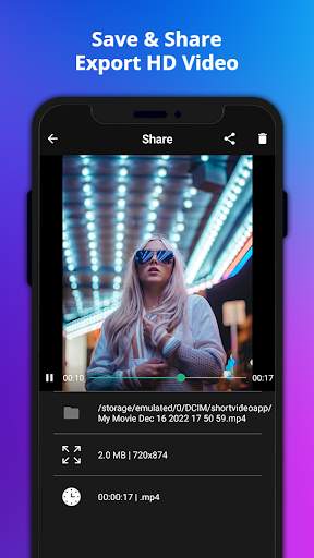 Video maker with photo & music screenshot 6