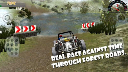 Car Crash Forest racing game screenshot 5
