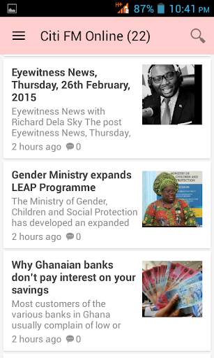 Ghana News App screenshot 1
