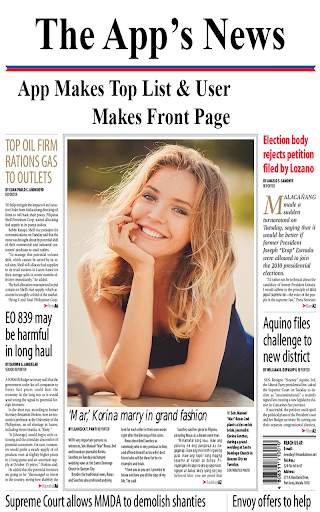 Newspaper Photo Frames screenshot 2