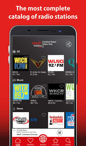 Claro música radio скриншот 4