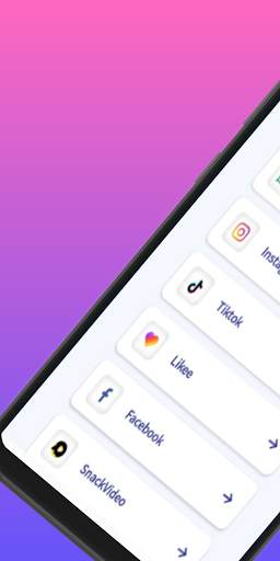Social Media Dowloader screenshot 1