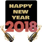 New Year Photo Frames 2018(Free Download) icon