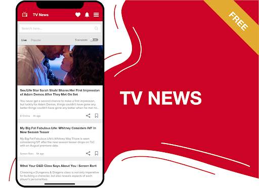 TV News & Previews TV Magazine स्क्रीनशॉट 1
