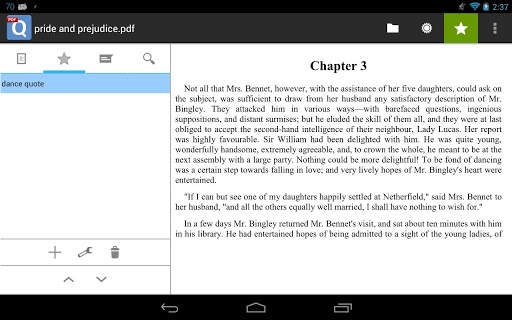 qPDF Viewer Free PDF Reader 9 تصوير الشاشة