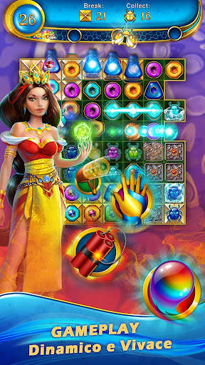 Lost Jewels - Match 3 Puzzle screenshot 1