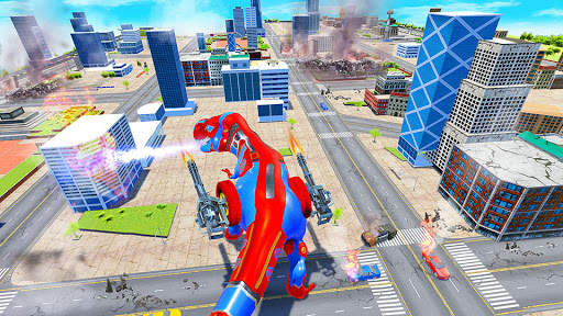 Flying Dino Transform : Dinosaur Robot Games screenshot 1