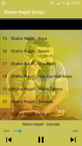 جديد شاهين نجفى بدون اينترنيت -Shahin Najafi Songs screenshot 4