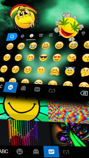Fire Weed Keyboard Tema screenshot 4