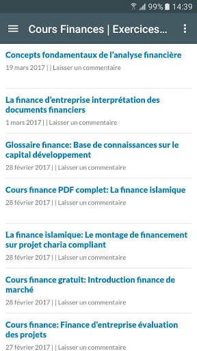 Cours de Finance screenshot 5