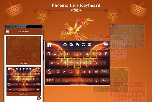 Phoenix Live Keyboard screenshot 1