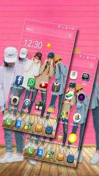 Four Modern Musician Girls Theme screenshot 3