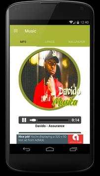 Davido Assurance Mp3 screenshot 1