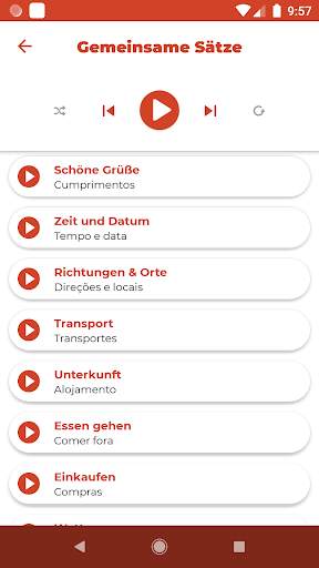Portugiesisch lernen - Hören und Sprechen screenshot 2
