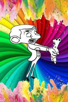 How To Color Mr Bean Game screenshot 2