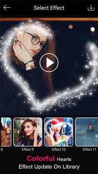 Heart Photo Effect Video Maker 2 تصوير الشاشة