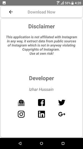 Download Now for Instagram screenshot 6