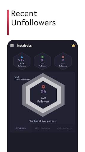 Unfollowers, Followers Tracker Instagram : InStats screenshot 3