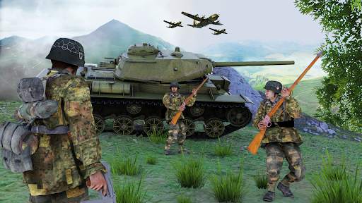 World War Fire Squad Gun Shoot screenshot 4