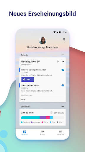 Microsoft Launcher screenshot 2