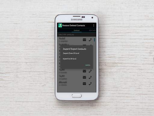 Restore Deleted Contacts New screenshot 3
