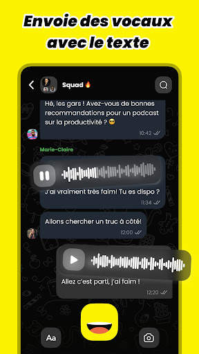 Vocalz - Voice Messenger App screenshot 1