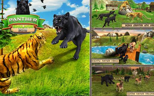 Real Panther Simulator 2020 - Animal Hunting Games screenshot 12