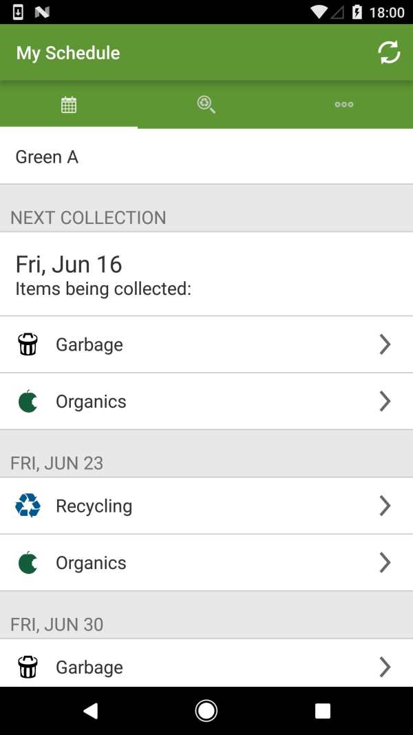 MNC Curbside Collection screenshot 2