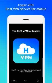 Hyper VPN - VPN Gratis dengan Fitur Premium screenshot 1