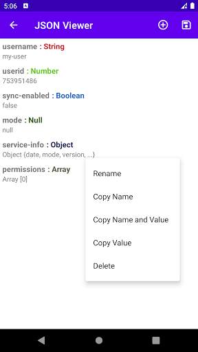 JSON Viewer & Editor скриншот 3