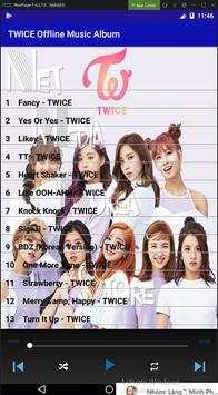 TWICE Offline Music Album 3 تصوير الشاشة