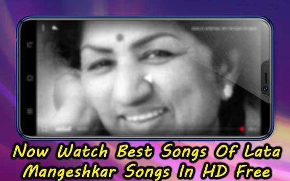 Lata Song - Lata Mangeshkar Hindi Song screenshot 5