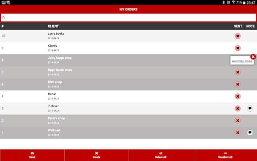 Pocketsales Lite screenshot 13
