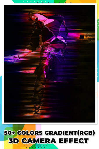 Glitch Camera - 3d Photo Mirror Effect screenshot 5