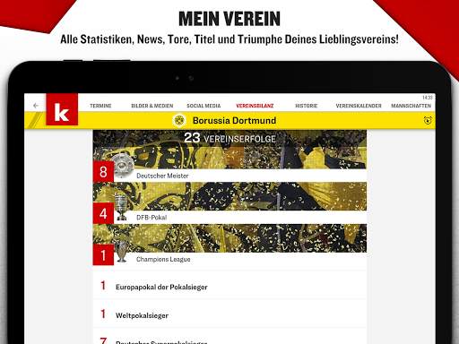 kicker Fußball News screenshot 15