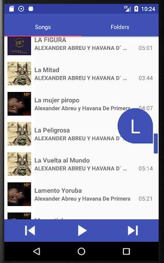 Music Player 1 تصوير الشاشة