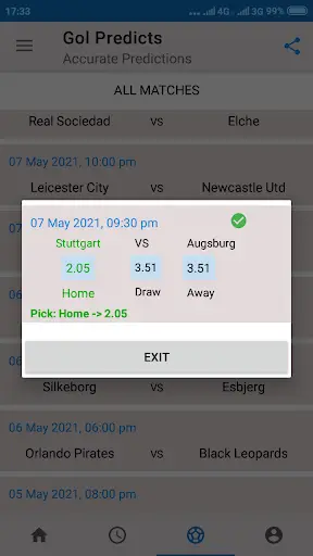 Gol Predicts screenshot 2