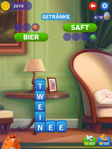 🔥Kitty Scramble: Wordstapel screenshot 11