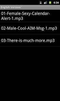Human Voice Ringtones Free screenshot 2