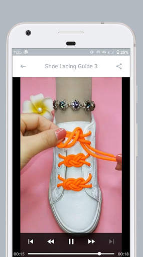 Shoe Lacing Guide - Video Step by Step Offline screenshot 5