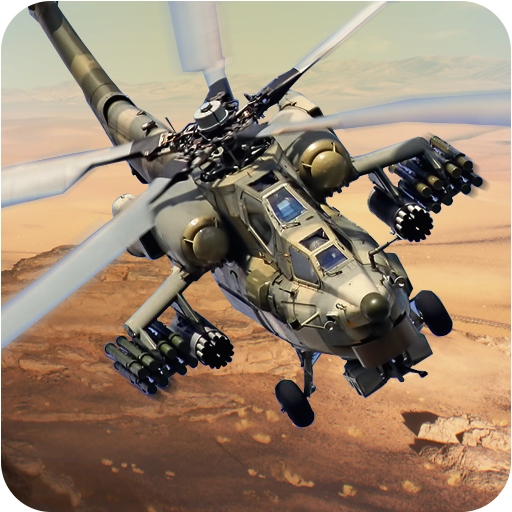 helicóptero de ataque aéreo icon