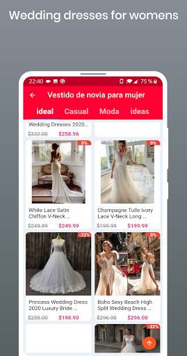 Wedding dresses online, bridesmaid dresses screenshot 1