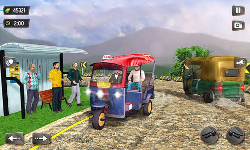 Tuk Tuk Rickshaw Driving - Offroad Auto Driver screenshot 3