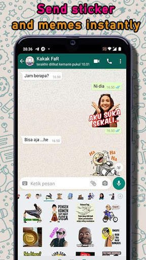 Kumpulan Sticker Meme Lucu WASticker for WhatsApp screenshot 4