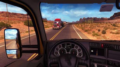 3D Truck Traffic Simulator Real screenshot 1