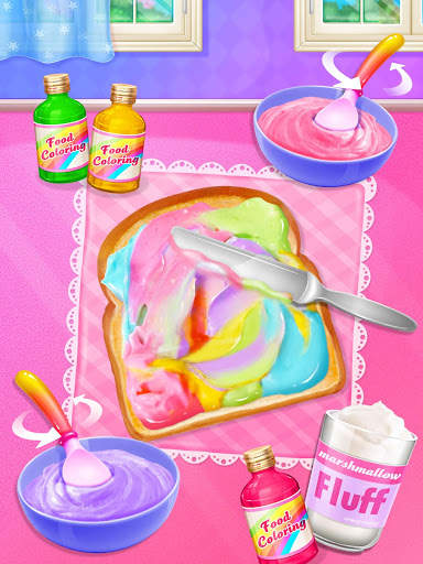 Unicorn Rainbow Toasts - Trendy Unicorn Breakfast screenshot 3
