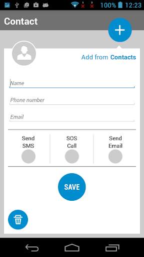 Smart Safe & Sound Panic app screenshot 3