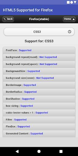 HTML5 Supported for Firefox -Check browser support screenshot 2